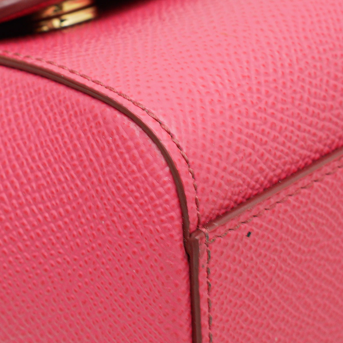 Dolce & Gabbana Pink Dauphine Sicily Small Bag