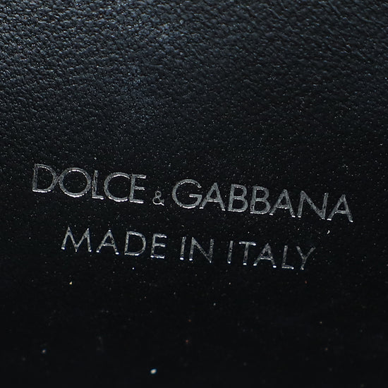 Dolce & Gabbana Silver DG Logo Shoulder Bag