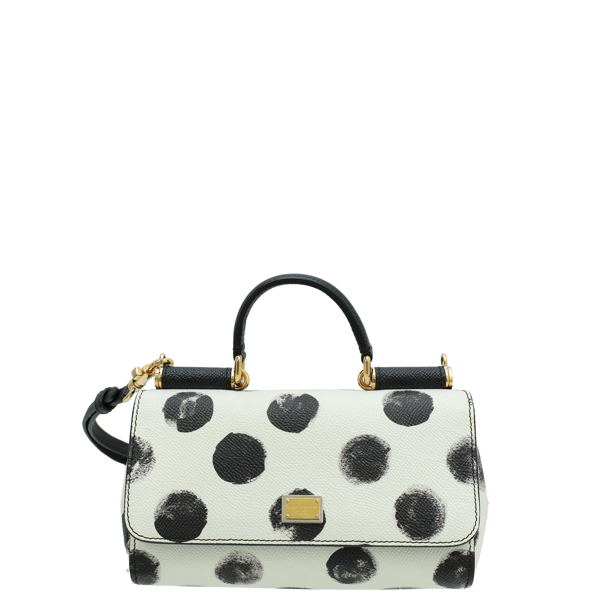 Dolce & Gabbana Polka Dot Sicily Mini Bag-Dolce & Gabbana-THE CLOSET