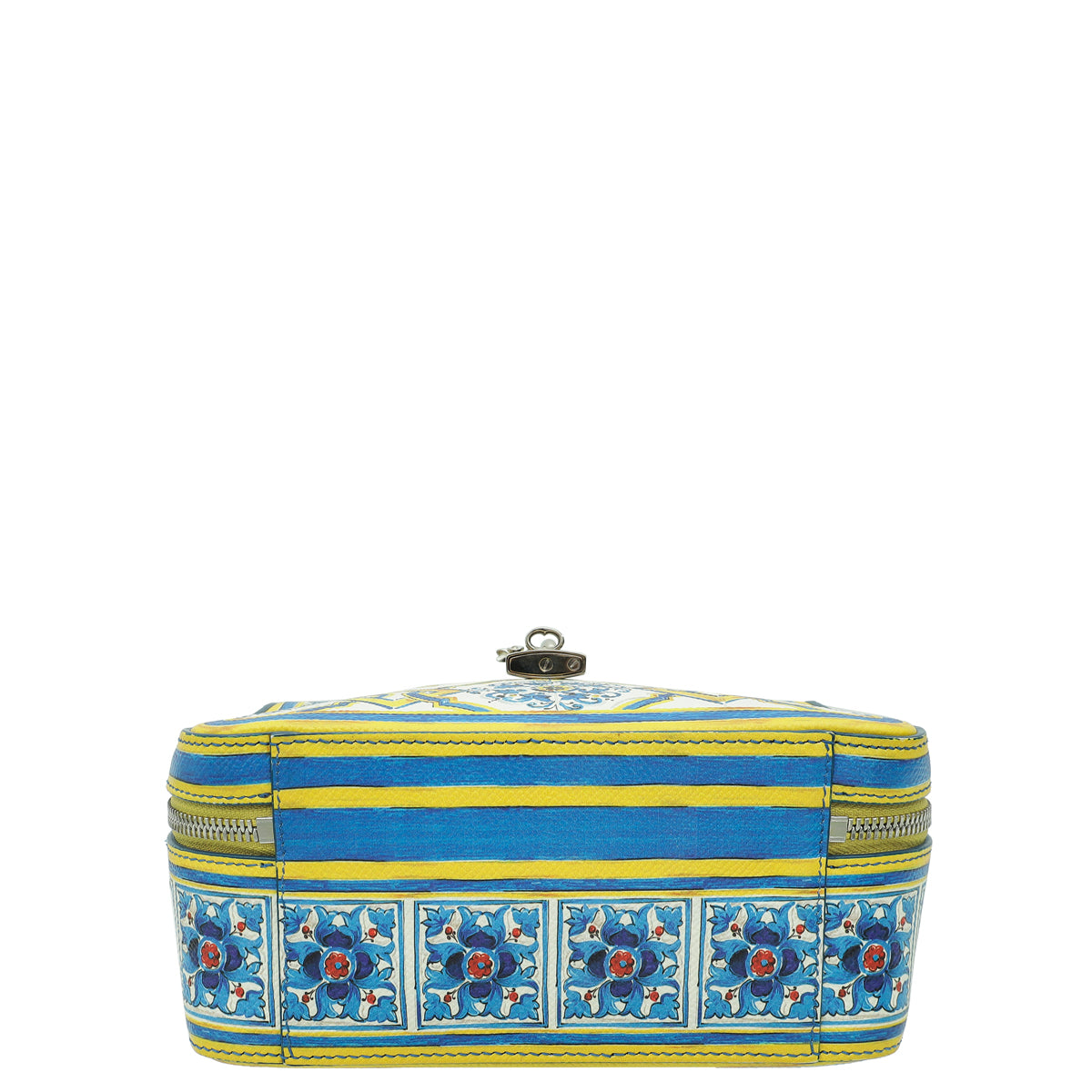 Dolce & Gabbana Multicolor Dauphine Majolica Printed Dolce Box Bag