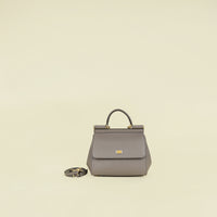 Dolce & Gabbana Grey Dauphine Sicily Small Bag