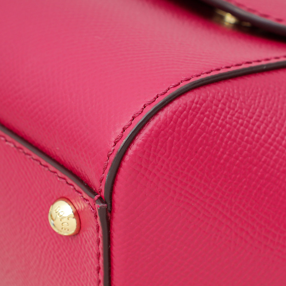 Dolce & Gabbana Fuchsia Sicily Dauphine Medium Bag