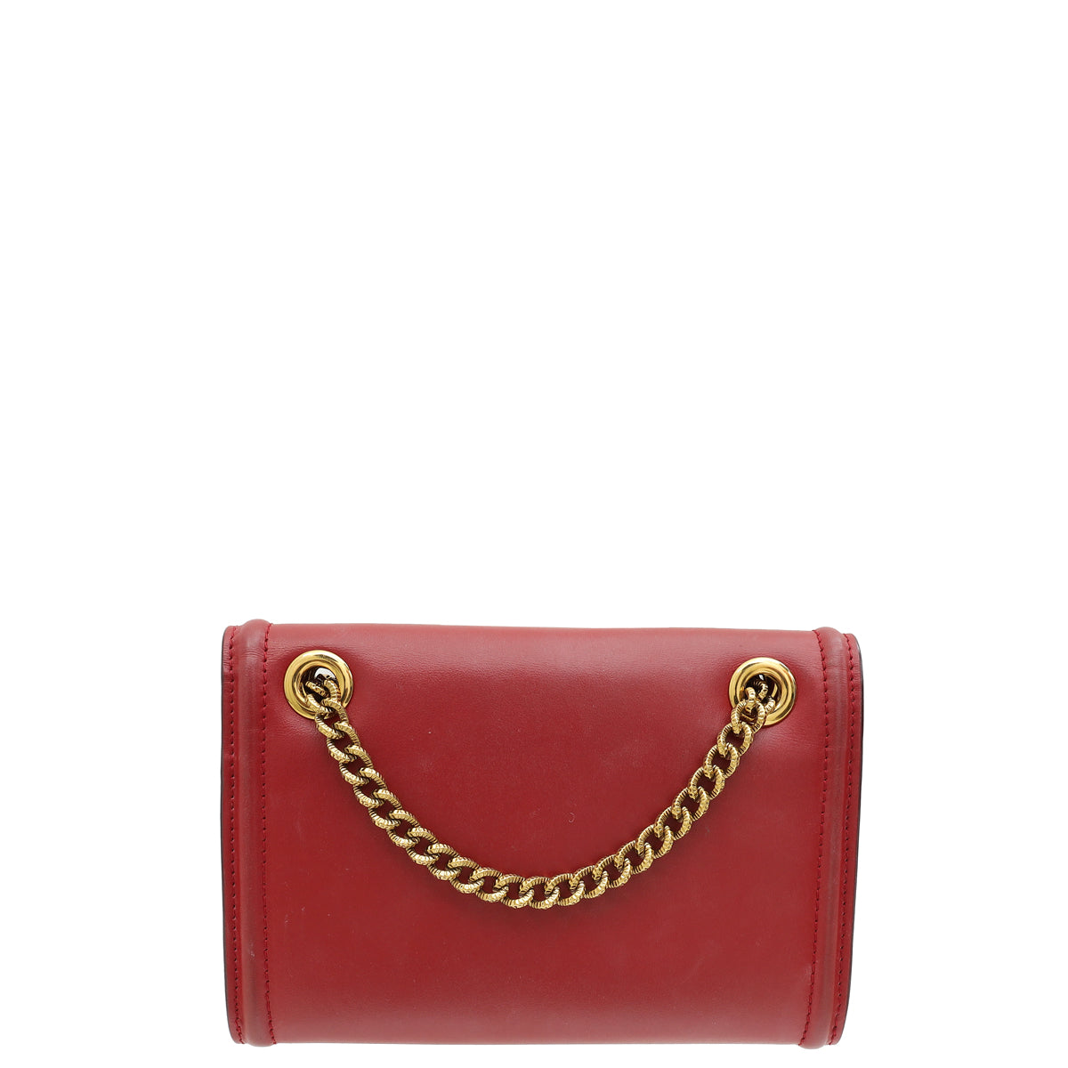 Dolce & Gabbana Red Devotion Wallet On Chain-Dolce & Gabbana-THE CLOSET