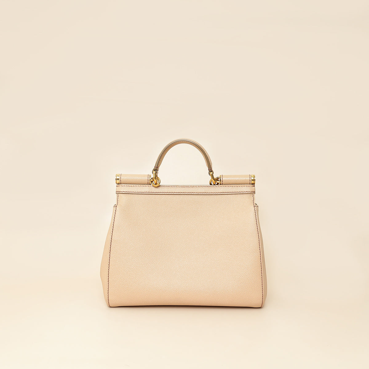 Dolce & Gabbana Nude Sicily Dauphine Medium Bag-Dolce & Gabbana-THE CLOSET