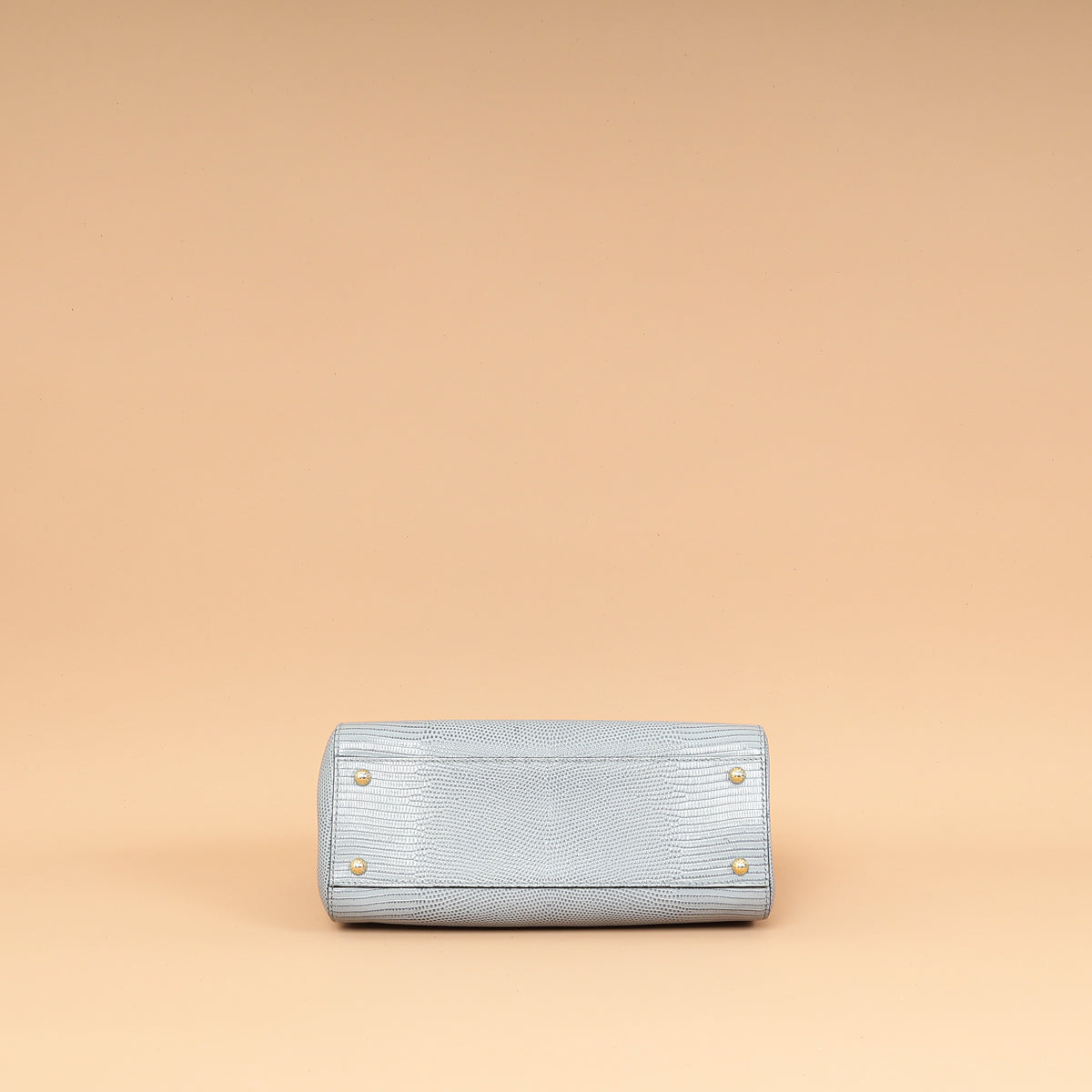 Dolce & Gabbana Light Gray DG Crystal Medium Sicily Bag-Dolce & Gabbana-THE CLOSET