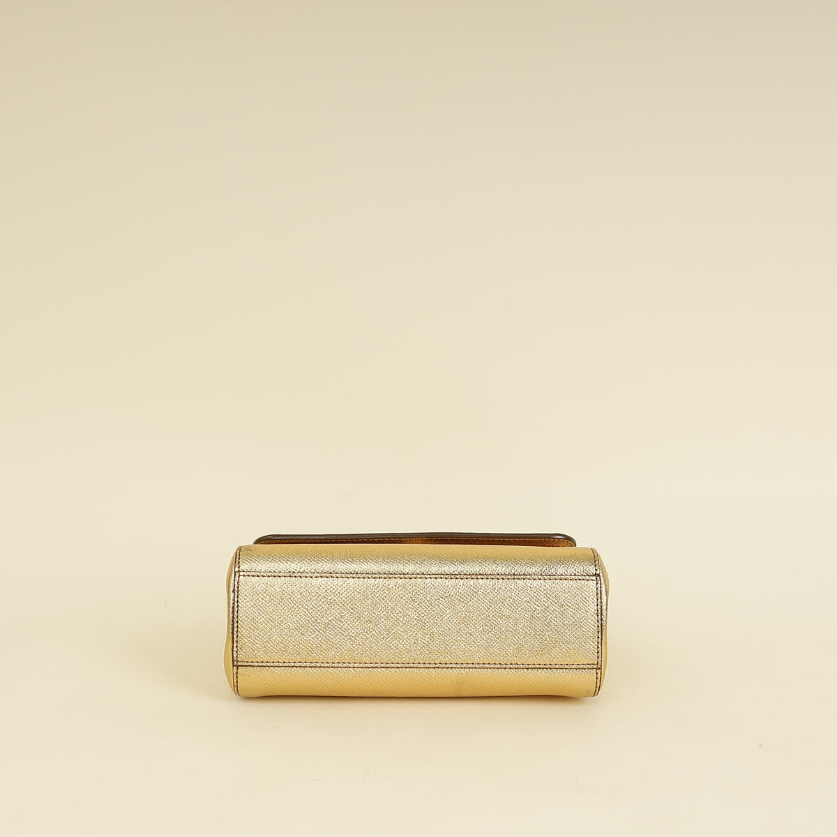 Dolce & Gabbana Metallic Gold Sicily Dauphine Small Bag-Dolce & Gabbana-THE CLOSET