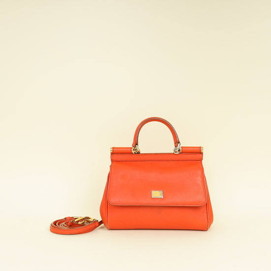 Dolce & Gabbana Orange Sicily Bag