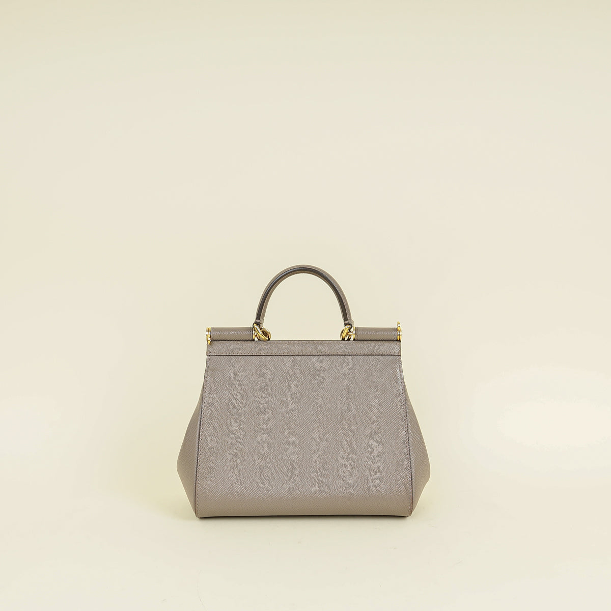 Dolce & Gabbana Grey Sicily Dauphine Small Bag