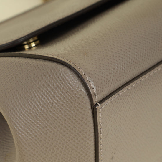 Dolce & Gabbana Grey Sicily Dauphine Small Bag