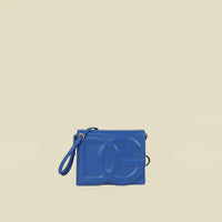 Dolce & Gabbana Royal Blue DG Logo Flap Crossbody Bag