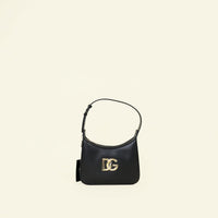 Dolce & Gabbana Black 3.5 Logo Shoulder Bag