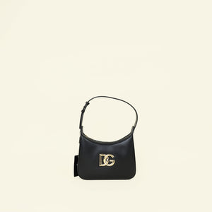 Dolce & Gabbana Black 3.5 Logo Shoulder Bag