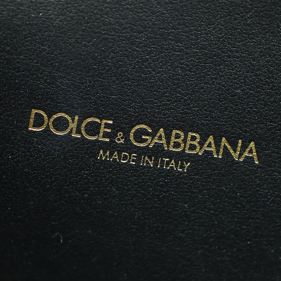 Dolce & Gabbana Black Devotion Medium Shoulder Bag
