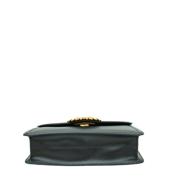 Dolce & Gabbana Black Devotion Medium Shoulder Bag