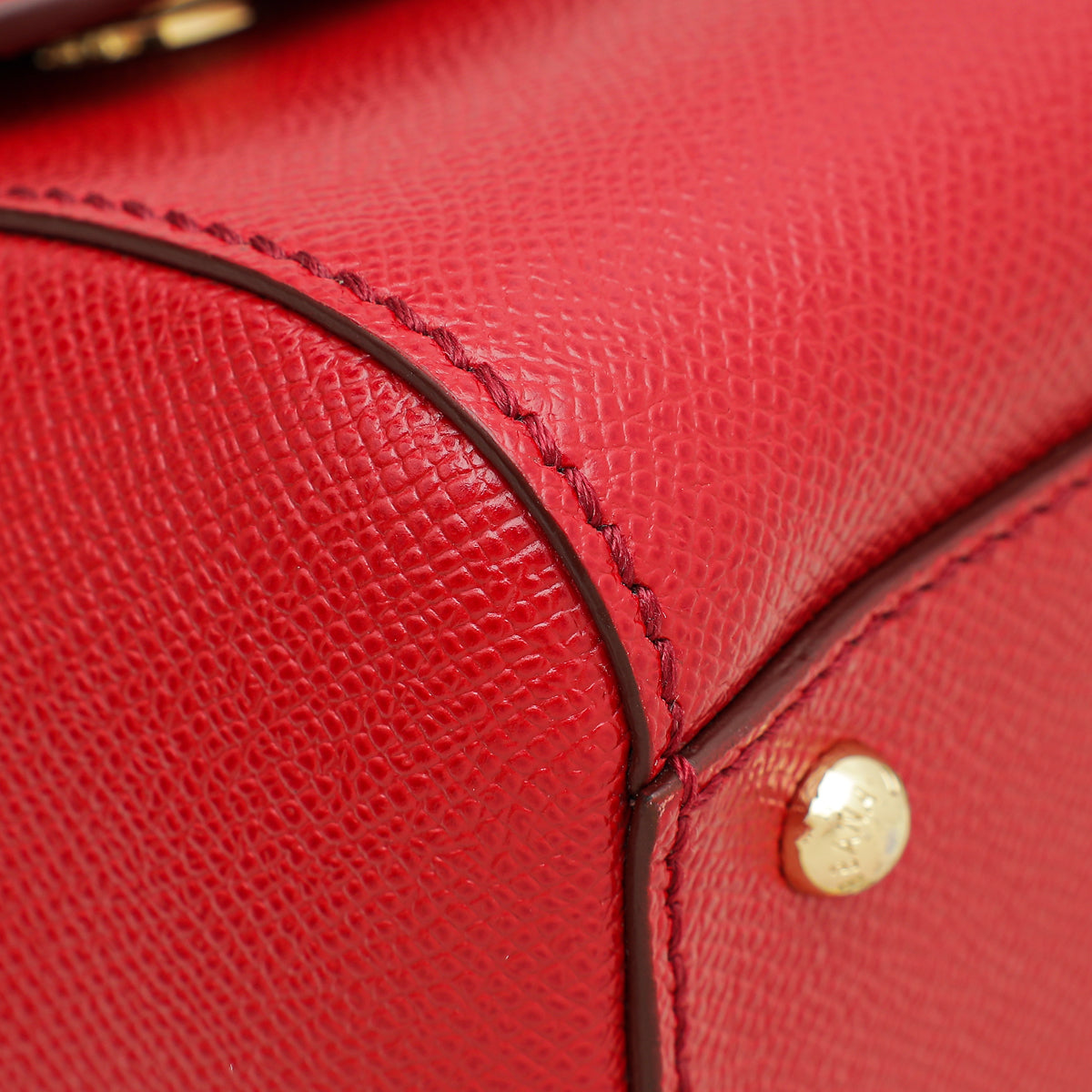 Dolce & Gabbana Red Sicily Dauphine Medium Bag