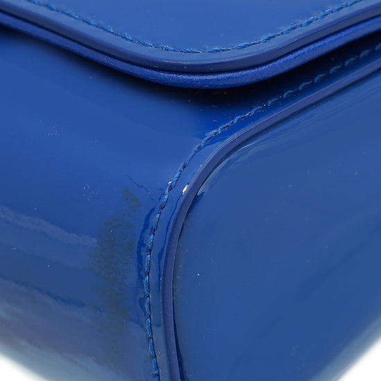 Load image into Gallery viewer, Dolce &amp;amp; Gabbana Blue Crystal DG Girls Bambino Crossbody Bag
