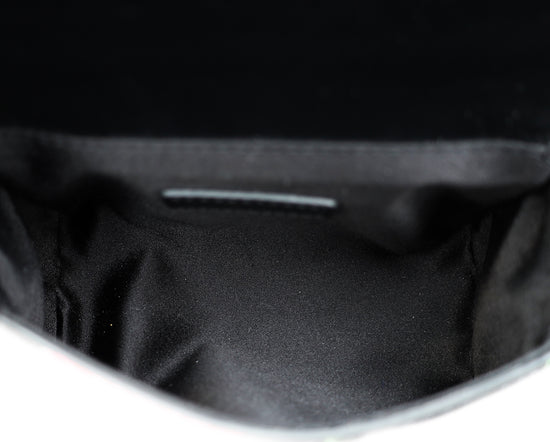 Dolce & Gabbana Black Multicolor DG Floral Print Top Handle Bag-Dolce & Gabbana-THE CLOSET