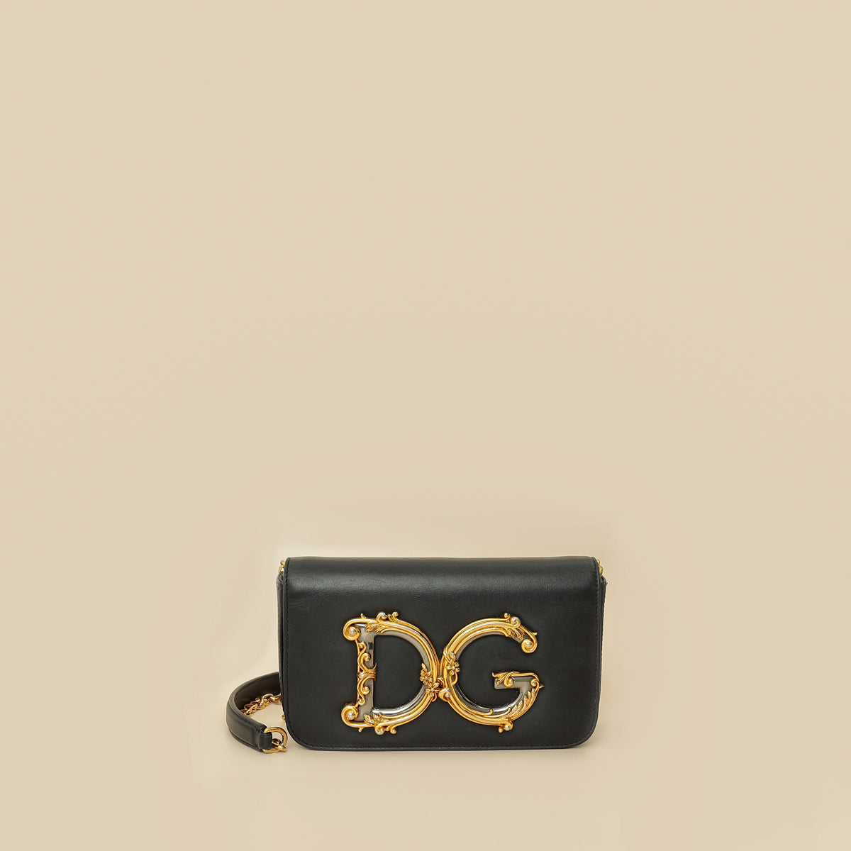 Dolce & Gabbana "DG Girls" Flap Chain Shoulder Bag-Dolce & Gabbana-THE CLOSET