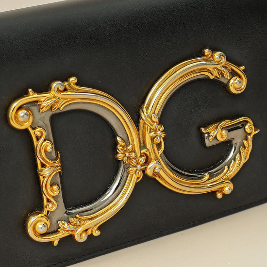 Dolce & Gabbana "DG Girls" Flap Chain Shoulder Bag-Dolce & Gabbana-THE CLOSET