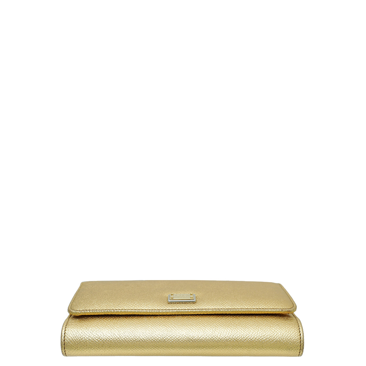 Dolce & Gabbana Metallic Gold Miss Sicily Von Phone Bag