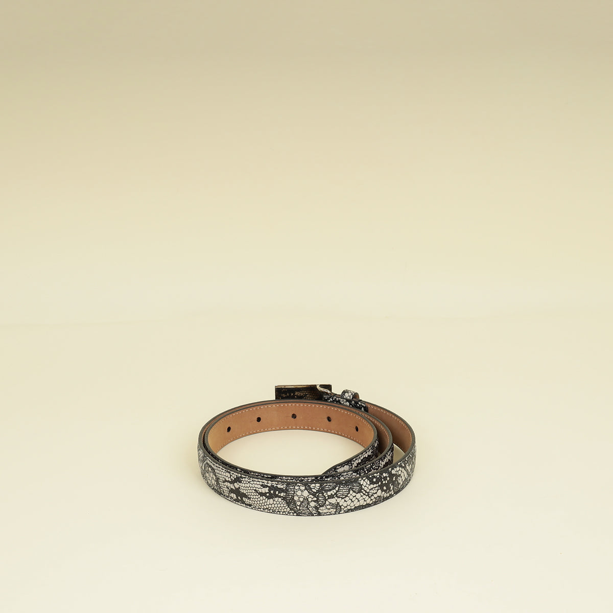 Dolce & Gabbana Bicolor Logo Belt