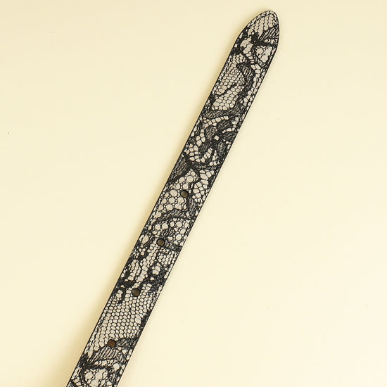 Dolce & Gabbana Bicolor Logo Belt