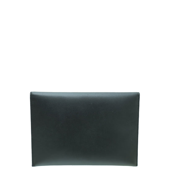 Dolce & Gabbana Black Envelope Flat Pouch