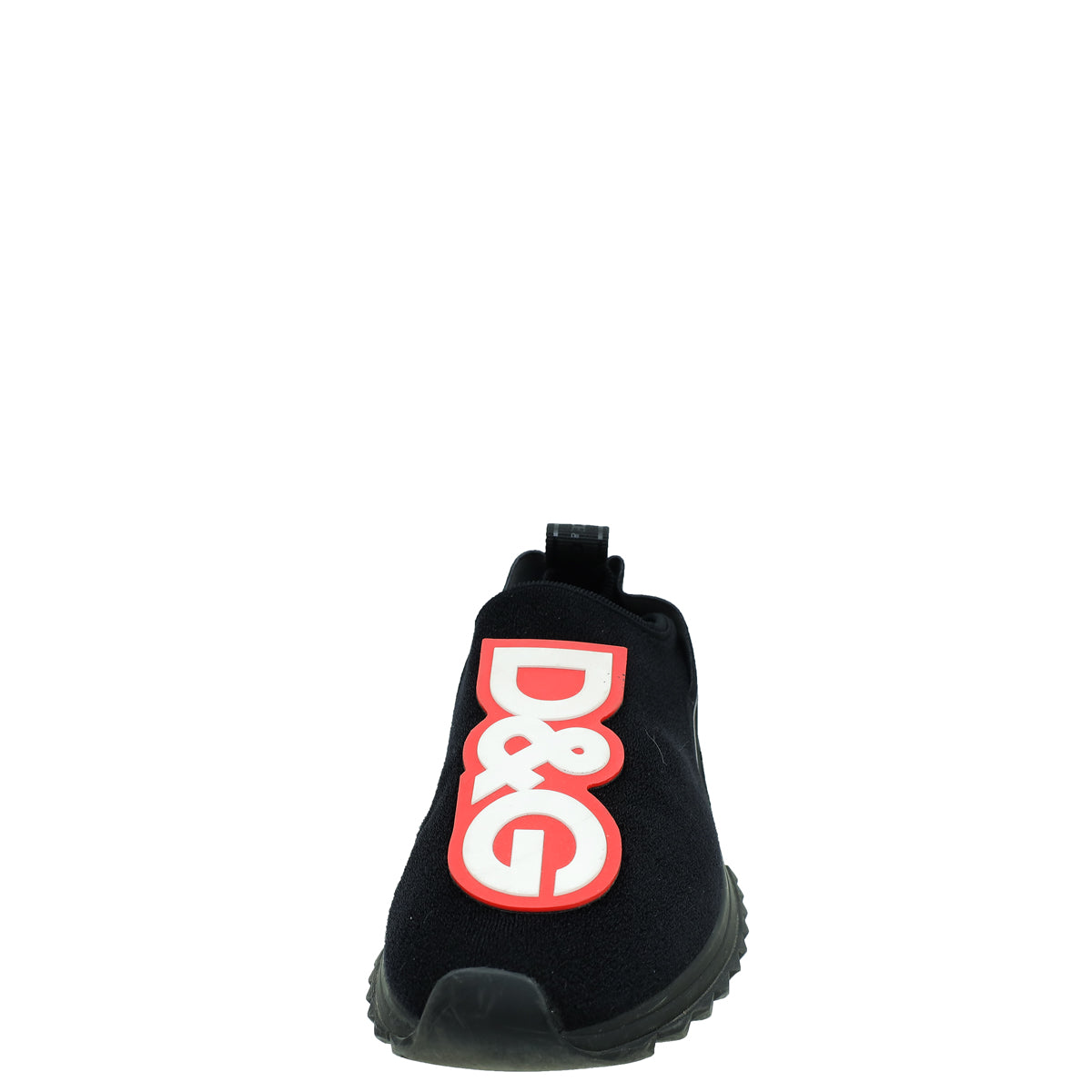 Dolce & Gabbana Tricolor "D&G" Patch Stretch Slip On Sneakers 36-Dolce & Gabbana-THE CLOSET