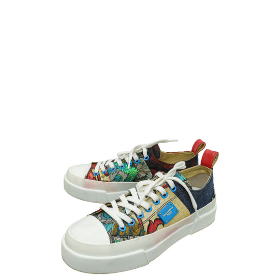 Dolce & Gabbana Multicolor Portofino Sneaker 36