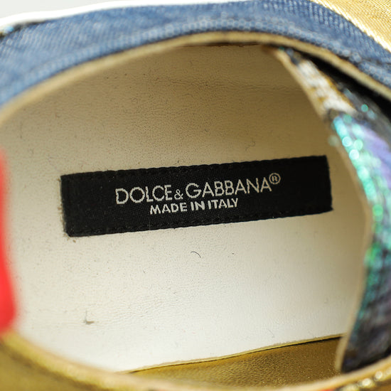 Dolce & Gabbana Multicolor Portofino Sneaker 36