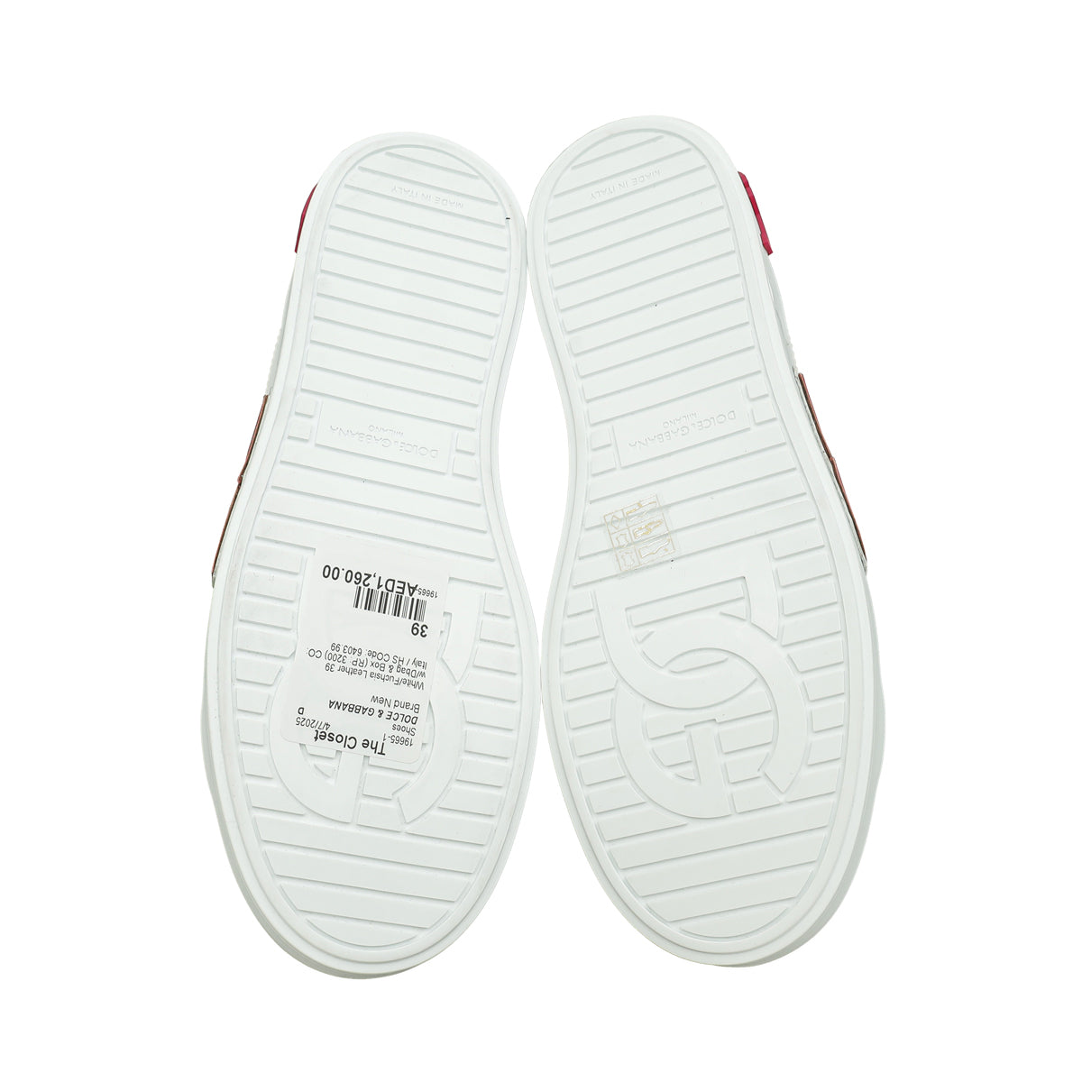 Dolce & Gabbana DG Portofino Sneaker 39-Dolce & Gabbana-THE CLOSET