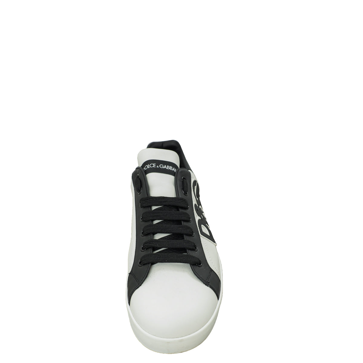 Dolce & Gabbana Bicolor Portofino D&G Drip Logo Sneakers 12-Dolce & Gabbana-THE CLOSET