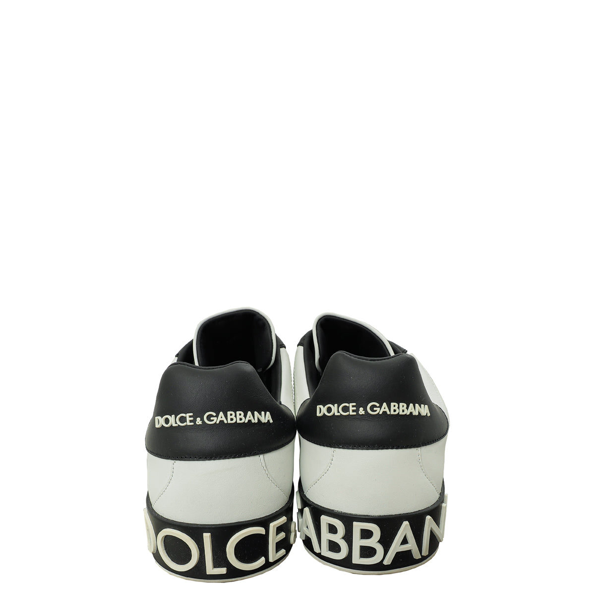 Dolce & Gabbana Bicolor Portofino D&G Drip Logo Sneakers 12