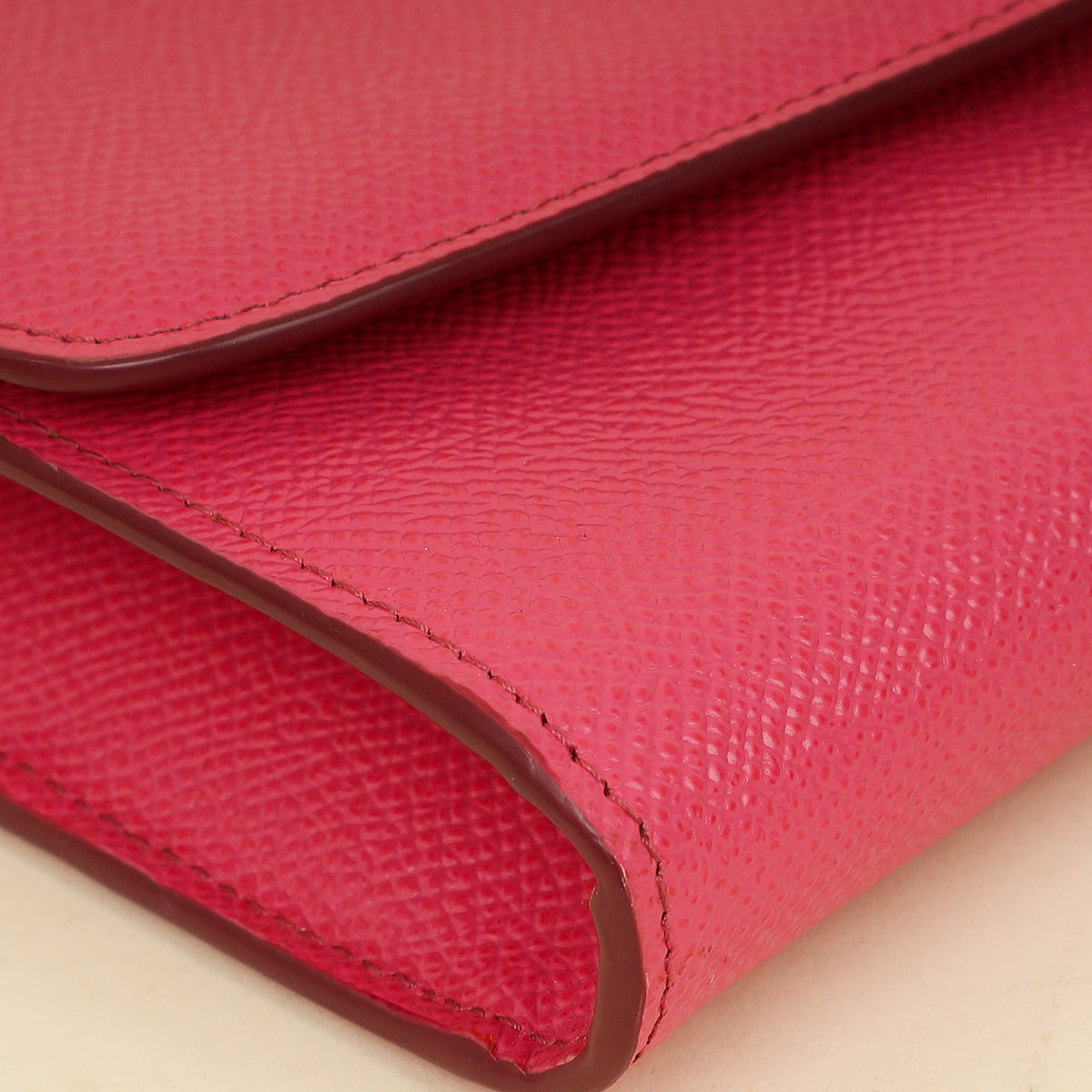 Dolce & Gabbana Pink DG Crystal Chain Wallet-Dolce & Gabbana-THE CLOSET