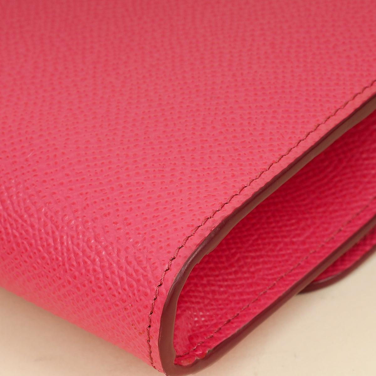 Dolce & Gabbana Pink DG Crystal Chain Wallet-Dolce & Gabbana-THE CLOSET