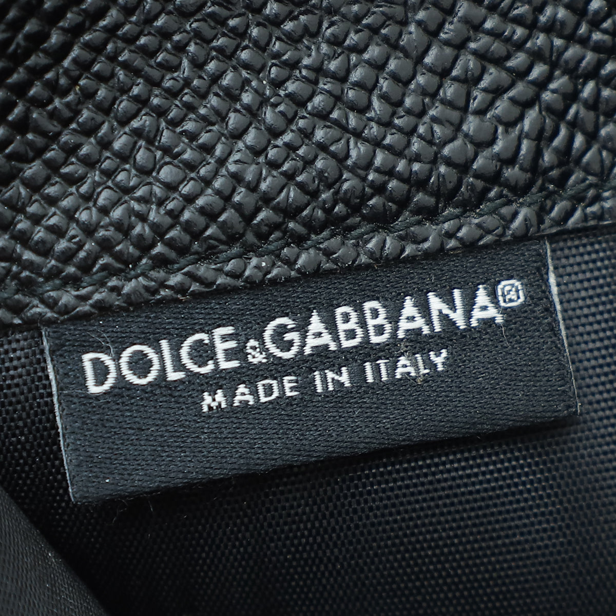 Dolce & Gabbana Black Logo Compact Wallet