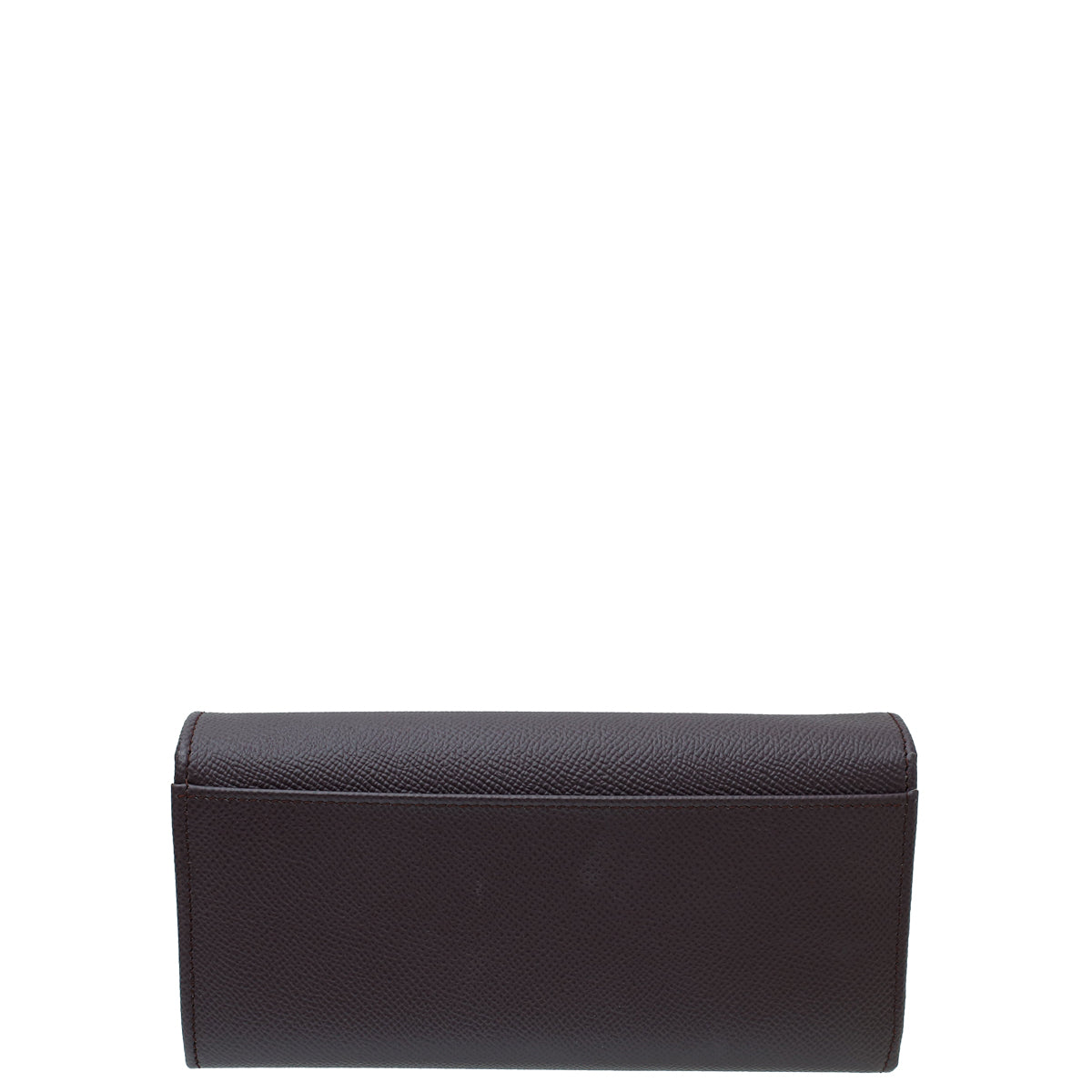 Dolce & Gabbana Burgundy DG Crystal Flap Continental Wallet-Dolce & Gabbana-THE CLOSET