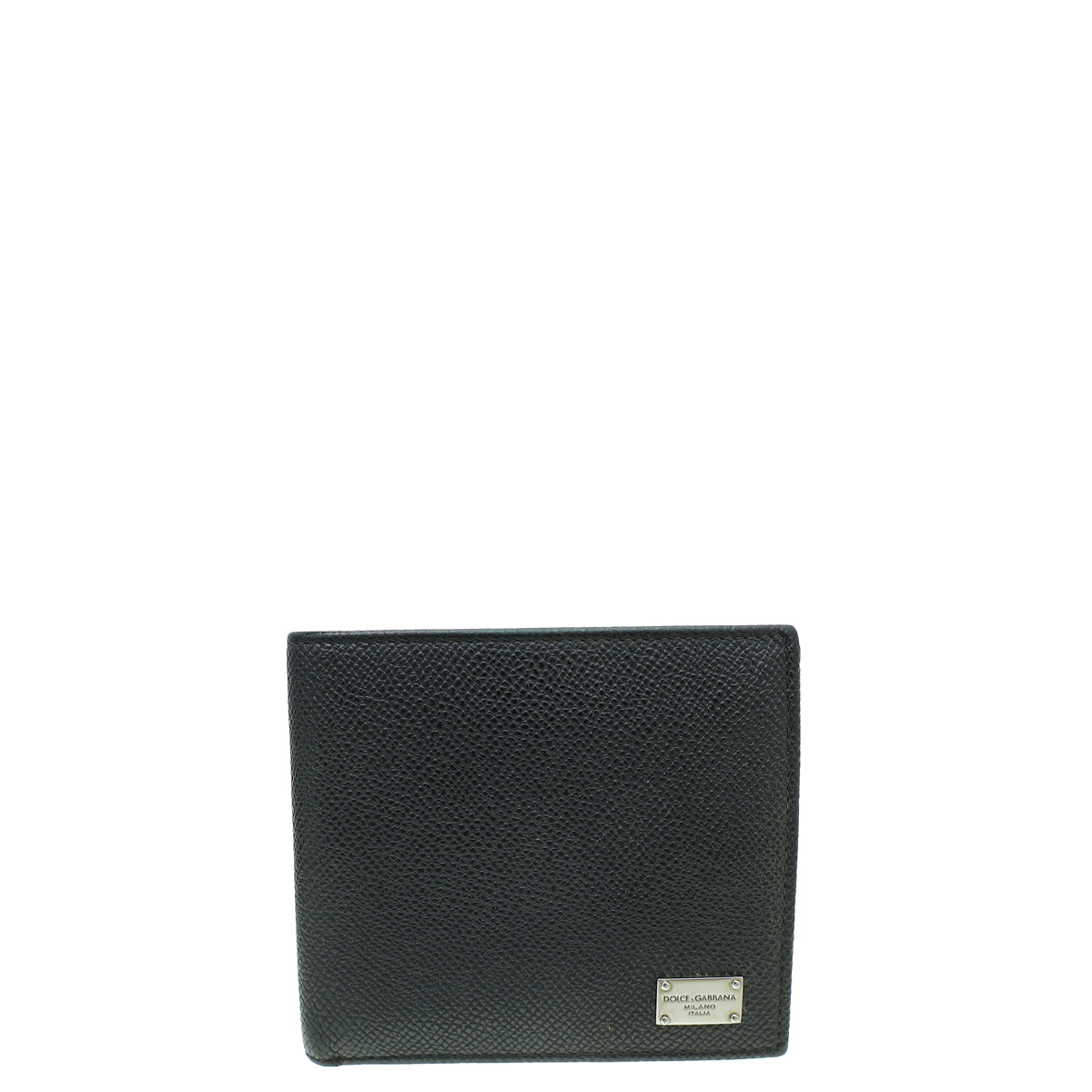Dolce & Gabbana Black Logo Bifold Wallet