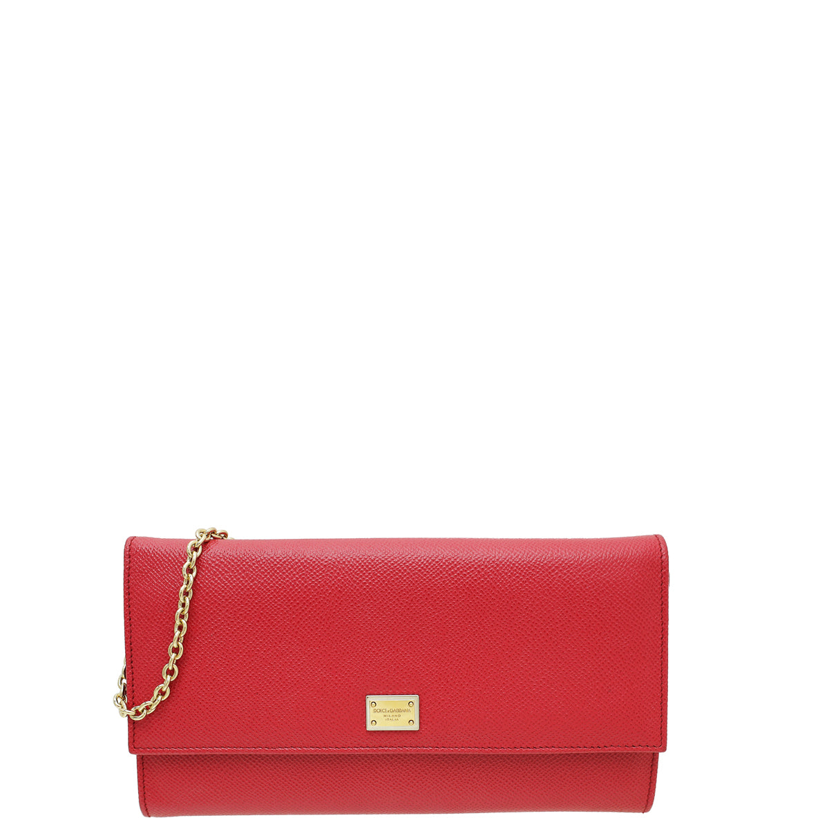 Dolce & Gabbana Red Wallet on Chain-Dolce & Gabbana-THE CLOSET