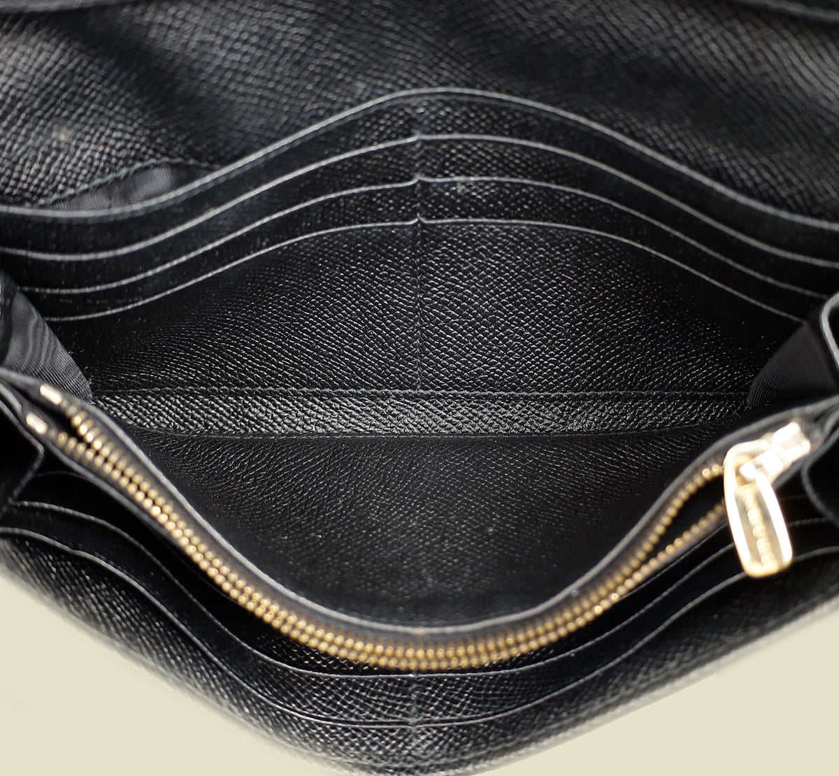 Dolce & Gabbana Black Dauphine Continental Wallet