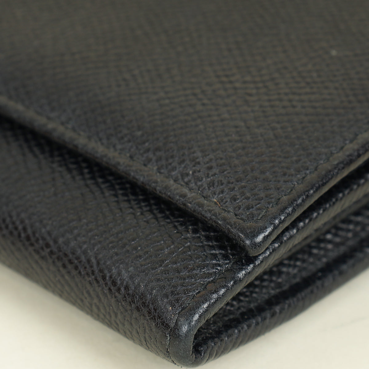 Dolce & Gabbana Black Dauphine Continental Wallet