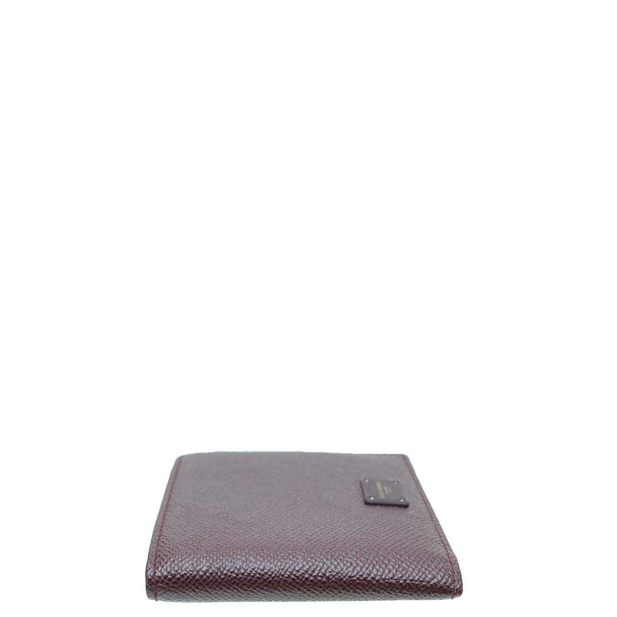 Dolce & Gabbana Burgundy Dauphine Bifold "DG King" Wallet