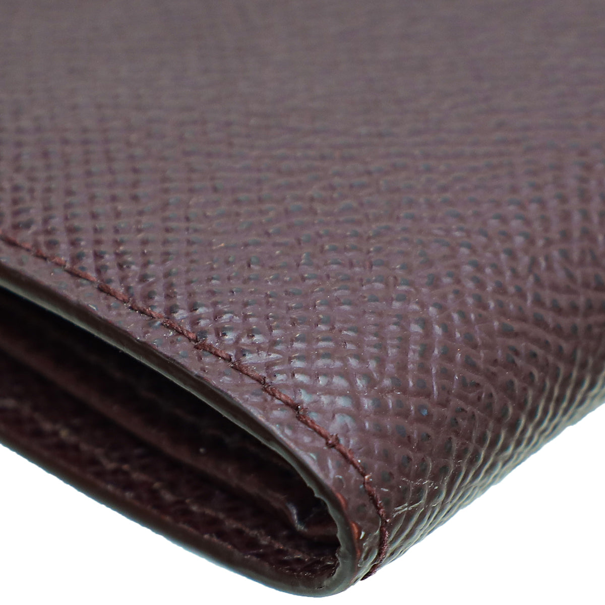 Dolce & Gabbana Burgundy Dauphine Bifold "DG King" Wallet