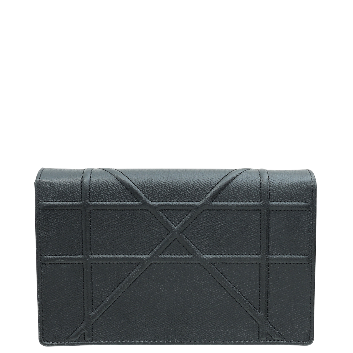 Christian Dior Black Diorama Wallet On Chain-Christian Dior-THE CLOSET