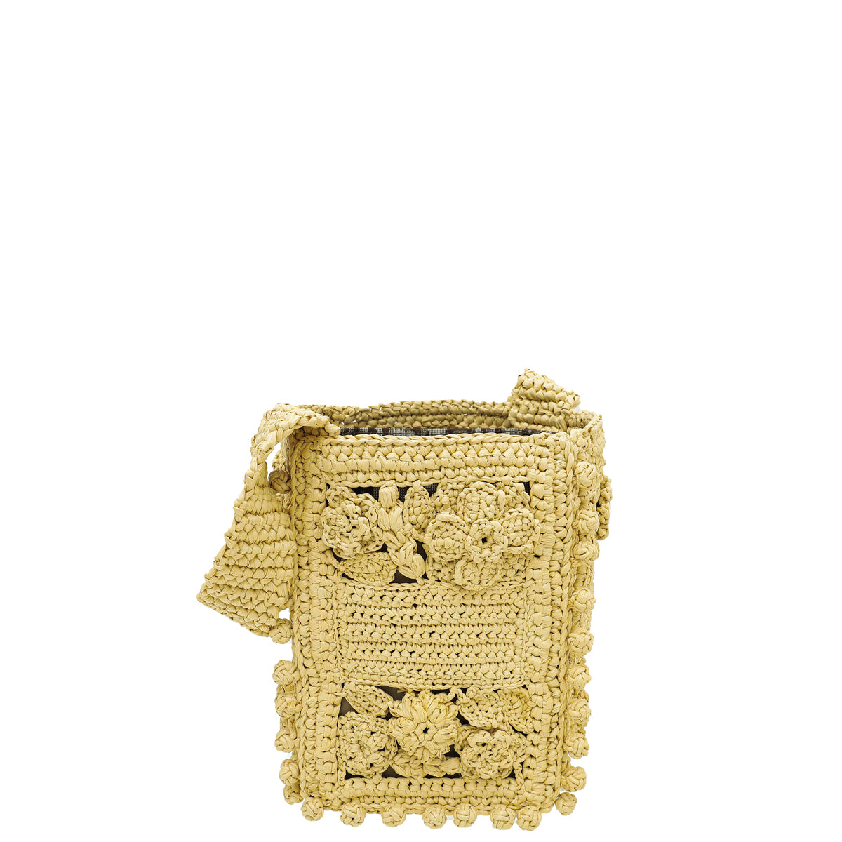 Christian Dior Natural Raffia D-Bubble Bucket Small Bag-Christian Dior-THE CLOSET