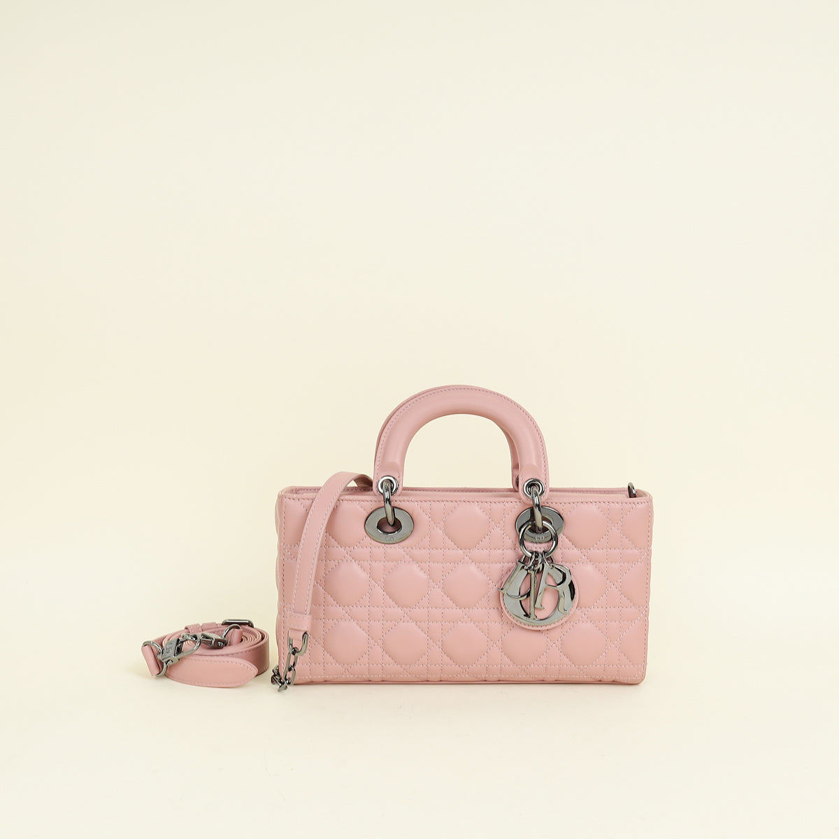 Christian Dior Rose Lady D-Joy Medium Bag