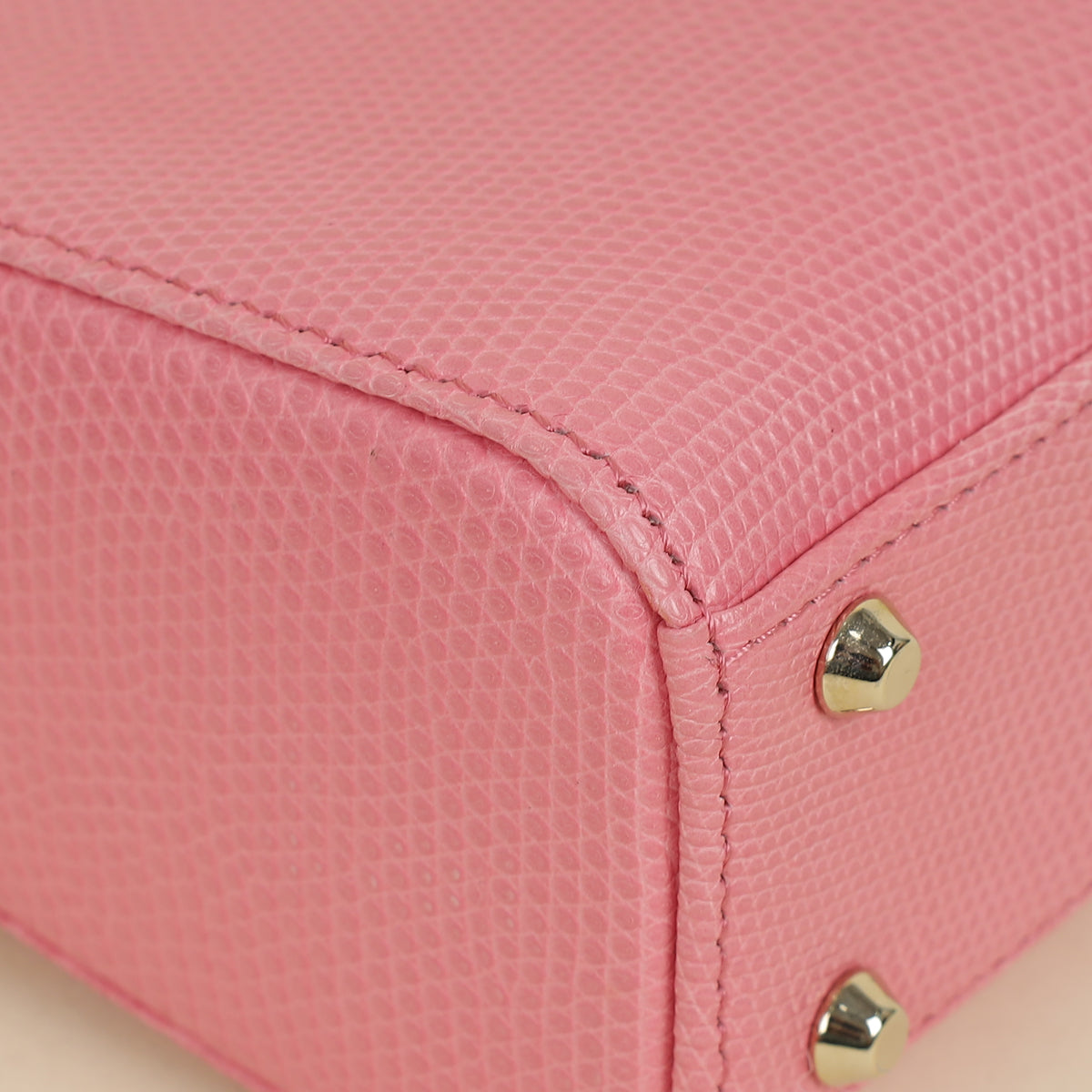 Christian Dior Pink Lady Dior Lizard Mini Chain Bag