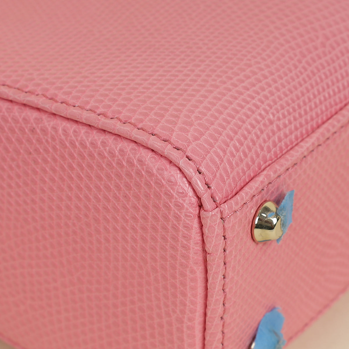 Christian Dior Pink Lady Dior Lizard Mini Chain Bag