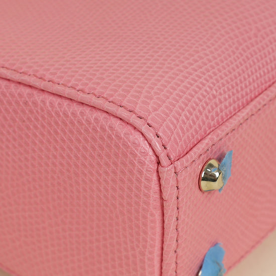 Christian Dior Pink Lady Dior Lizard Mini Chain Bag