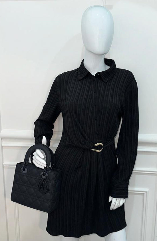 Christian Dior So Black Lady Dior Ultra Matte My ABCDior Small Bag